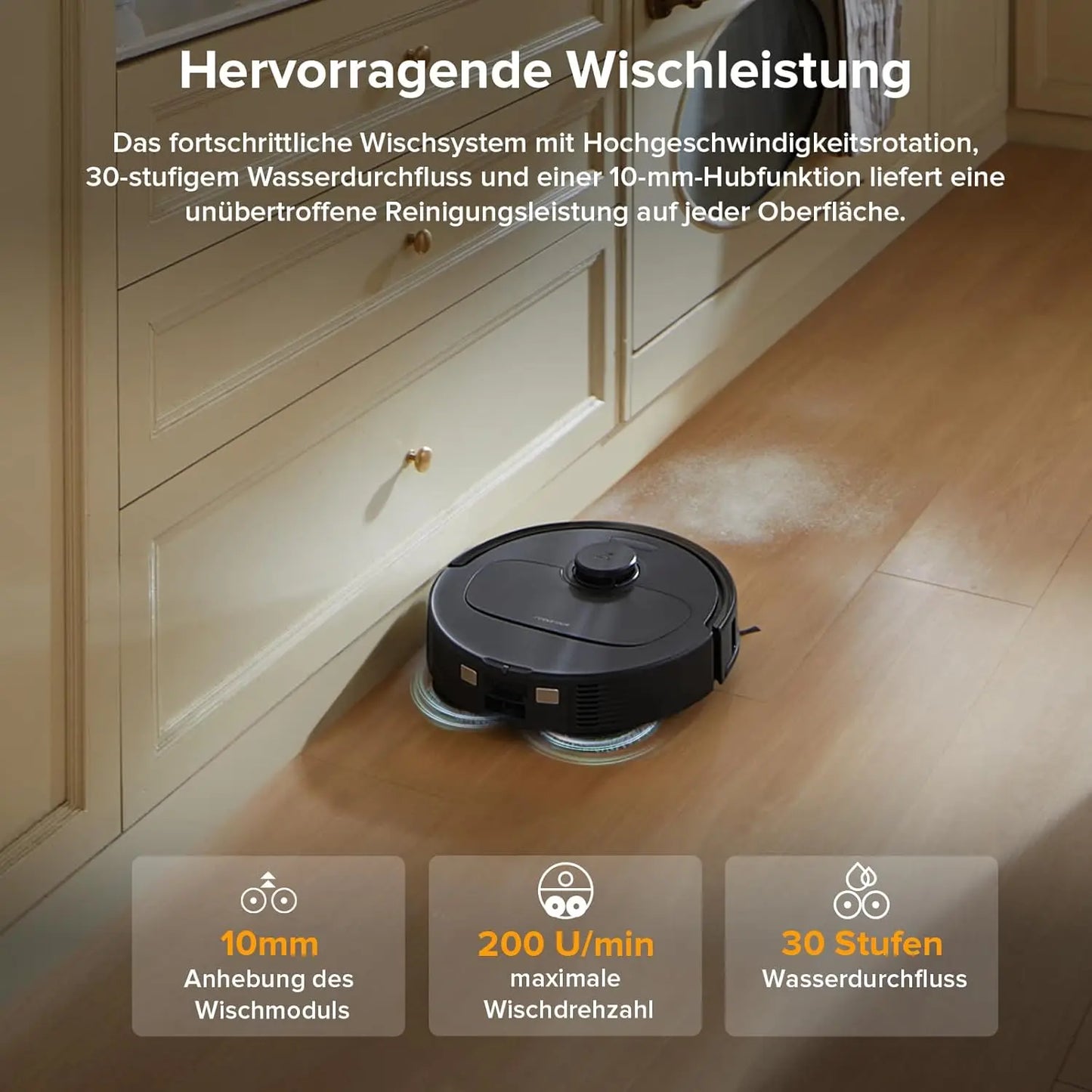 PurePath Max Robot Vacuum & Mop with 8000Pa Suction, Self-Empty Dock & Smart Navigation