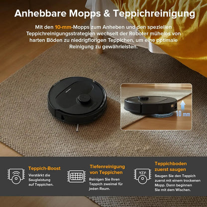PurePath Max Robot Vacuum & Mop with 8000Pa Suction, Self-Empty Dock & Smart Navigation