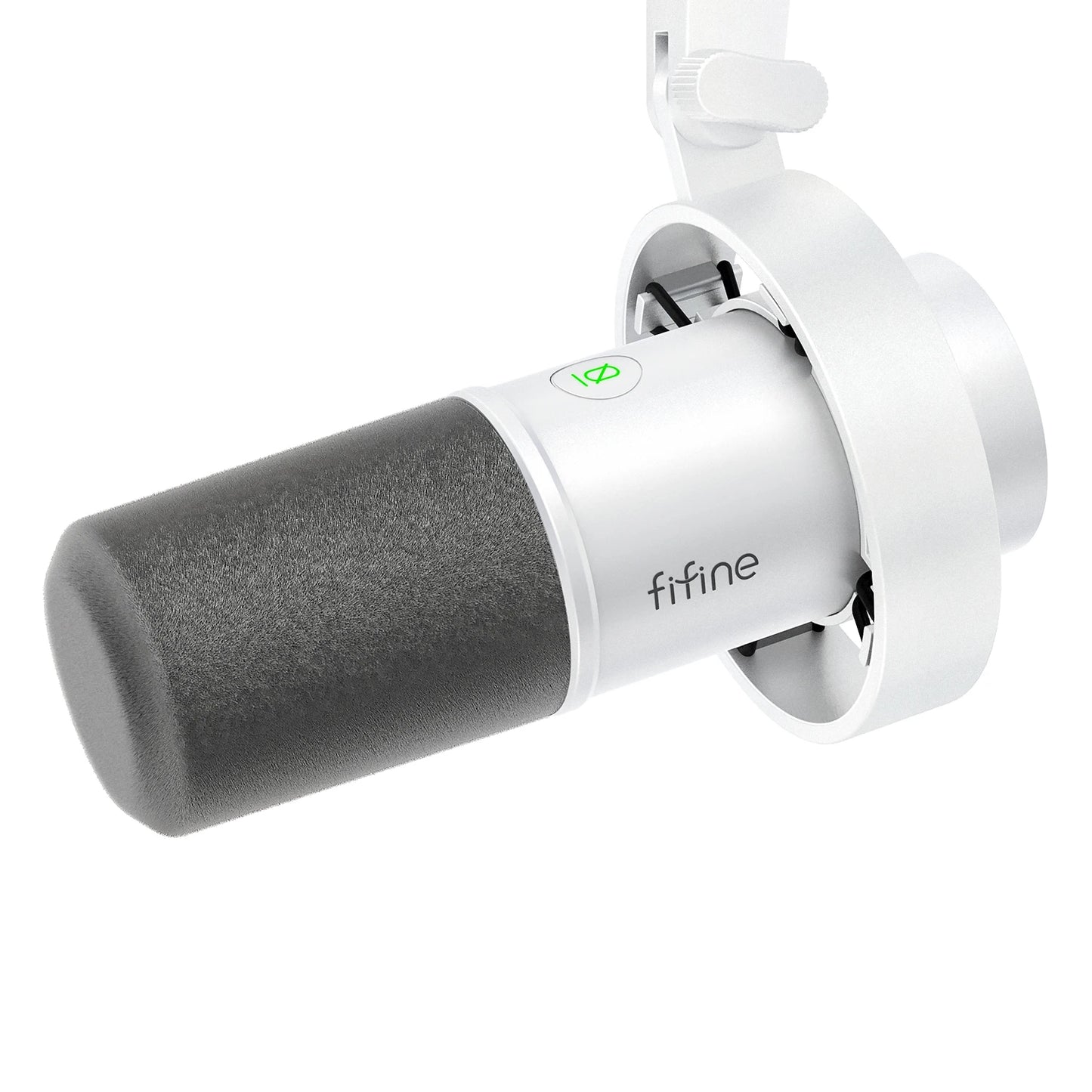 USB/XLR Dynamic Microphone – Studio Recording Mic for PC with Headphone Jack & Mute Control