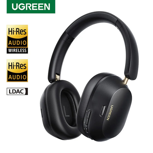 UGREEN Max5c Wireless ANC Headphones – 43dB Noise Cancelling, Hi-Res LDAC & 75H Battery Life