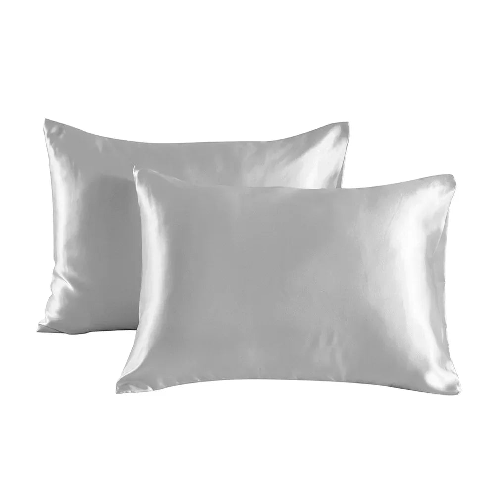 Soft Satin Pillowcases – Gentle on Skin & Hair