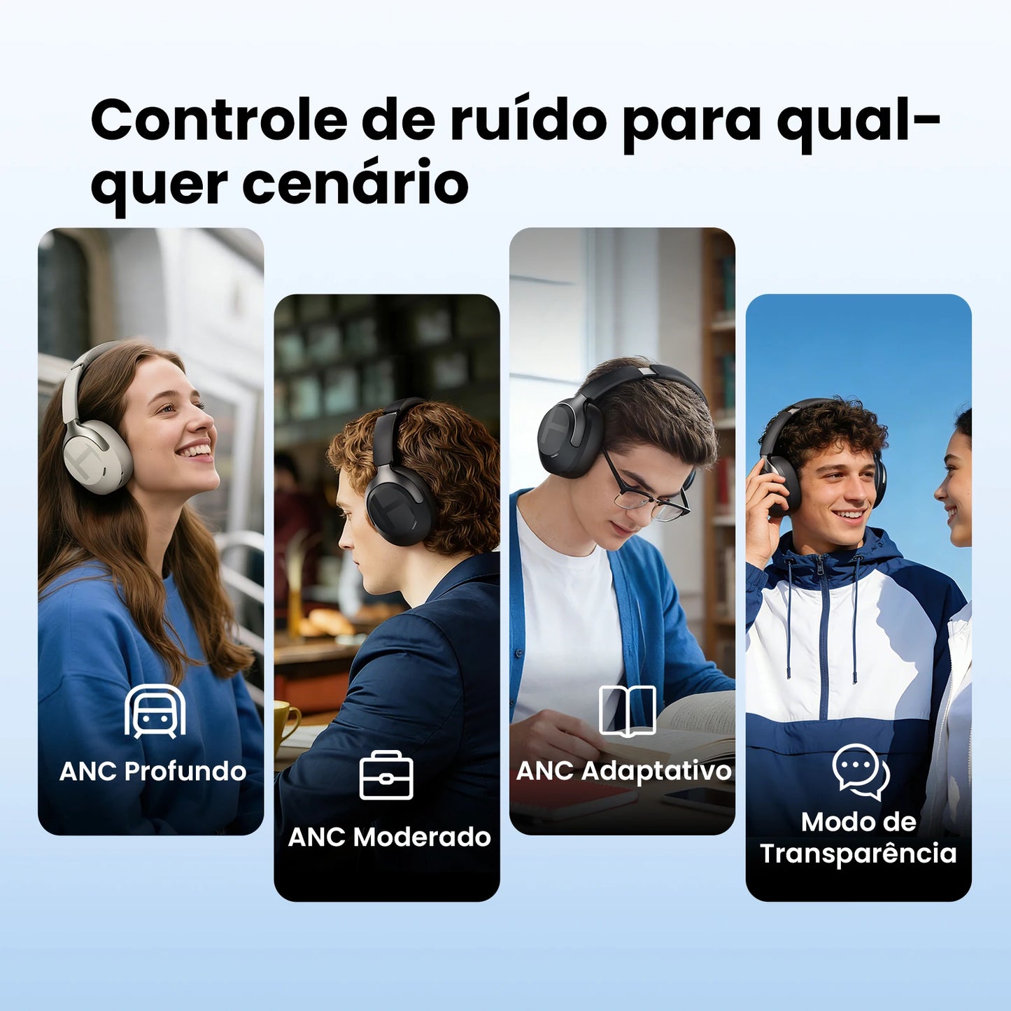 HAYLOU S40 Wireless ANC Headphones – 50dB Noise Cancelling, Hi-Res LDAC & 3D Spatial Audio