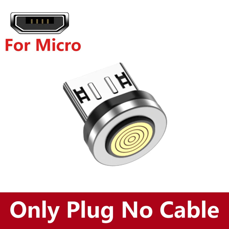 Cabo de carregamento rápido magnético 3 em 1 AUFU 100W – Conector múltiplo USB-C para iPhone, Samsung, MacBook e mais