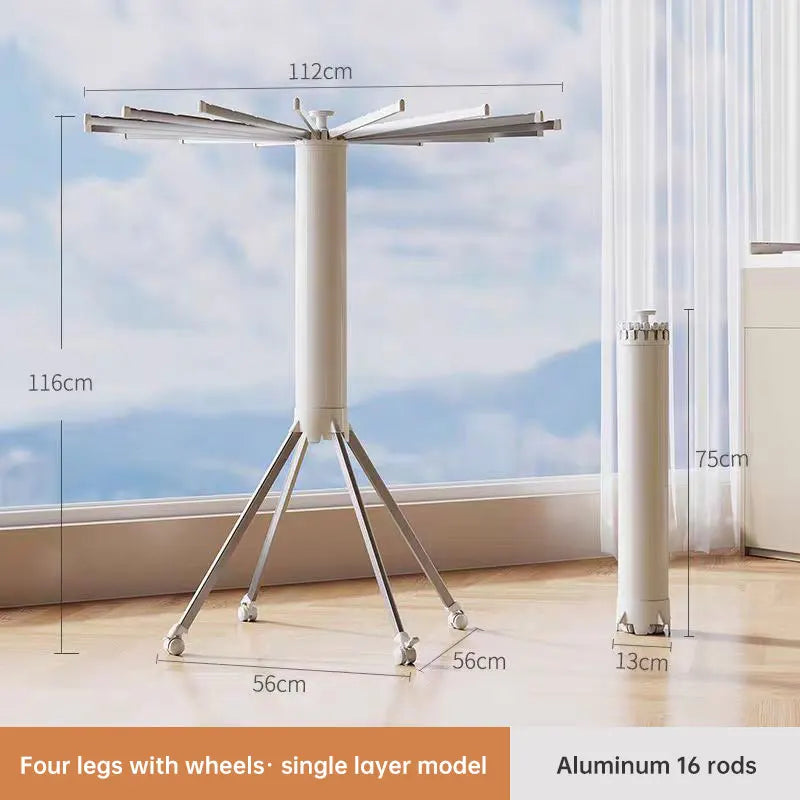 Foldable Octopus Drying Rack for Clothes & Quilt