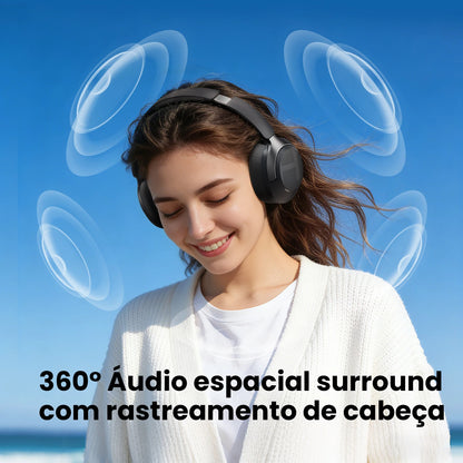 HAYLOU S40 Wireless ANC Headphones – 50dB Noise Cancelling, Hi-Res LDAC & 3D Spatial Audio