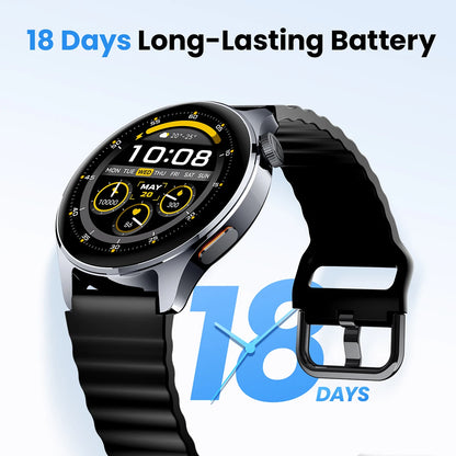 HAYLOU Watch 4S Advanced Fitness Smartwatch – HD AMOLED Screen, Multi-Satellite GPS & 120+ Sport Modes