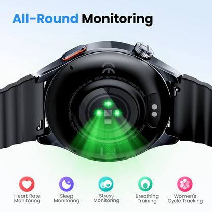HAYLOU Watch 4S Advanced Fitness Smartwatch – HD AMOLED Screen, Multi-Satellite GPS & 120+ Sport Modes