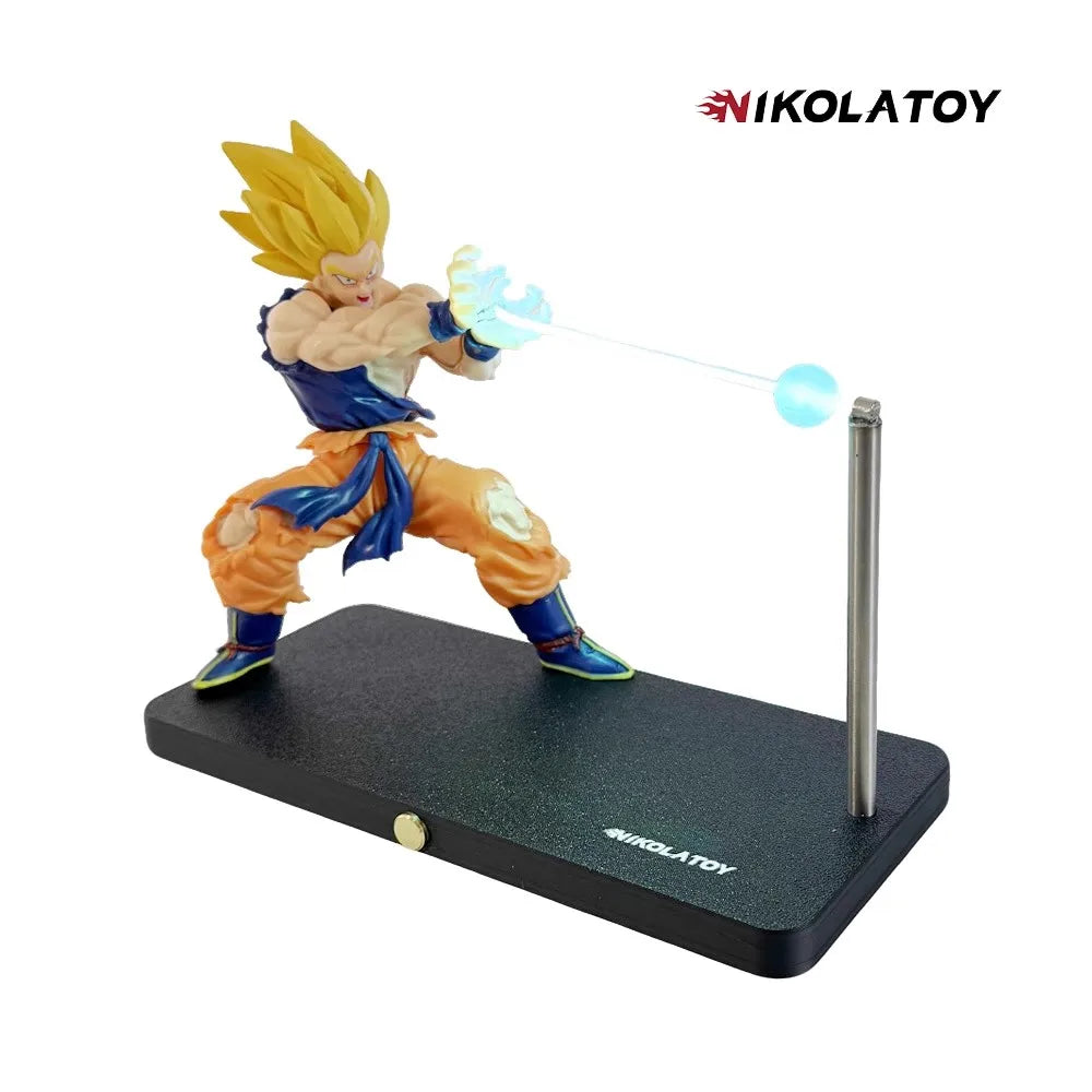 Dragon Ball Goku Kamehameha Magnetic Light Lamp – Anime Collectible Gift Ornament