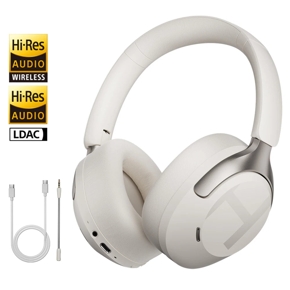 HAYLOU S40 Wireless ANC Headphones – 50dB Noise Cancelling, Hi-Res LDAC & 3D Spatial Audio