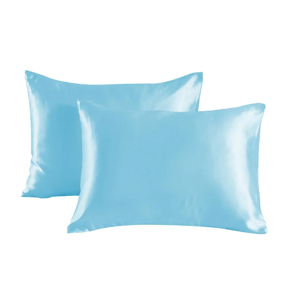 Soft Satin Pillowcases – Gentle on Skin & Hair