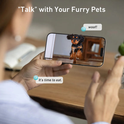 PetVision Pro 8L Smart Cat Food Dispenser with HD Camera, Voice Recorder & Tuya App