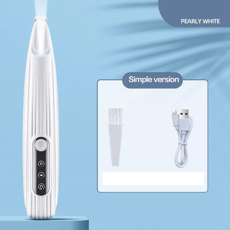 Professional Pet Paw Grooming Trimmer – LED Waterproof Dog Clippers with 18mm Wide Blade for Safe Trimming