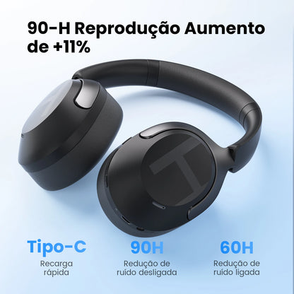 HAYLOU S40 Wireless ANC Headphones – 50dB Noise Cancelling, Hi-Res LDAC & 3D Spatial Audio