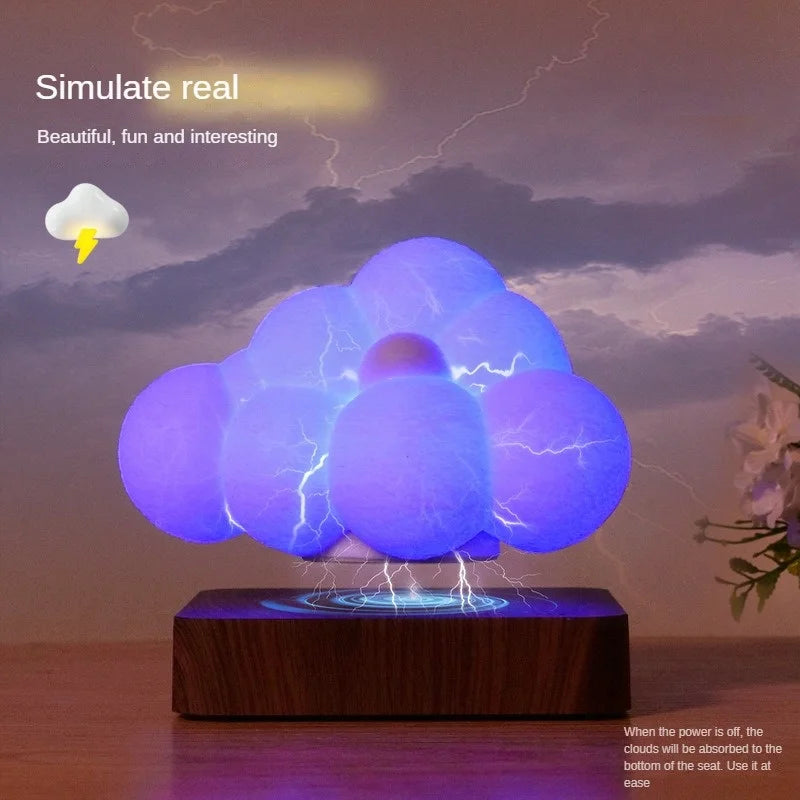 Magnetic Levitation Cloud Lamp 3D Floating Light