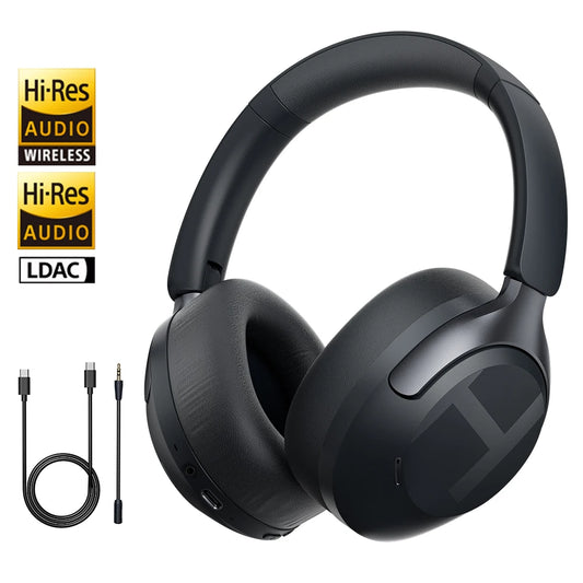 HAYLOU S40 Wireless ANC Headphones – 50dB Noise Cancelling, Hi-Res LDAC & 3D Spatial Audio